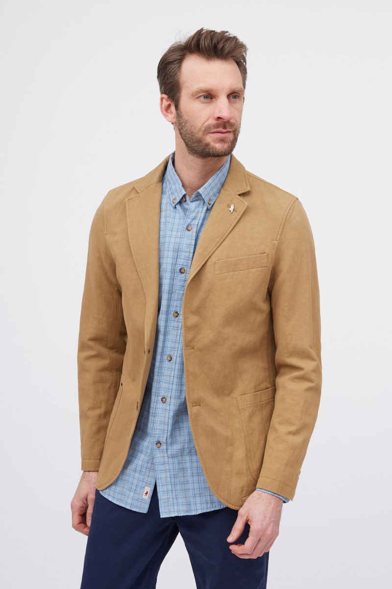 cheap cotton blazer