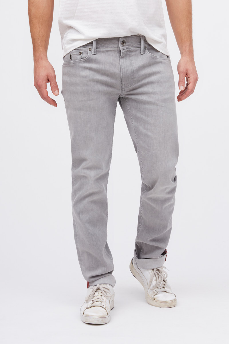 Pantalon en jeans Gris Pâle 38 SS23