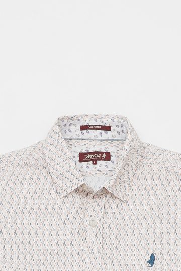 Printed shirt with ethnical pattern