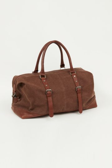 Canvas weekend bag