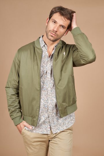 Blouson mi saison toile légère