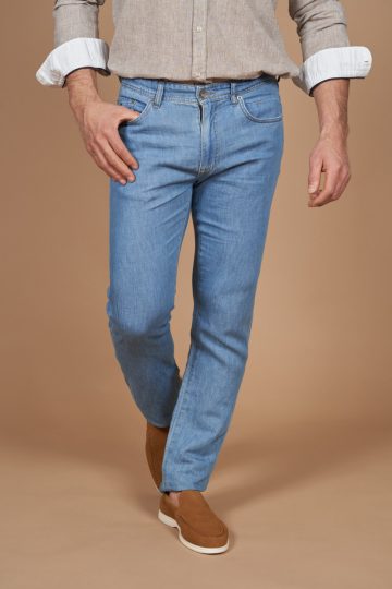 Cotton linen jeans 201 regular fit