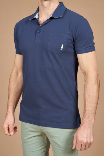 Polo with pocket