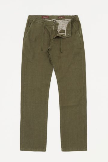 Linen drawstring pants