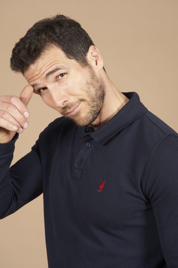 Polo pique plain colour