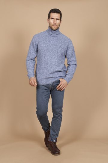 Jean stretch regular tapered double face