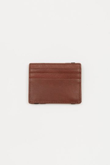 Magic leather card holder